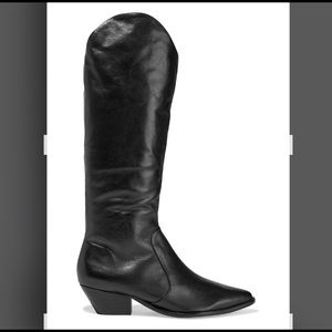 Schutz Fantinne pointed toe western knee high boot